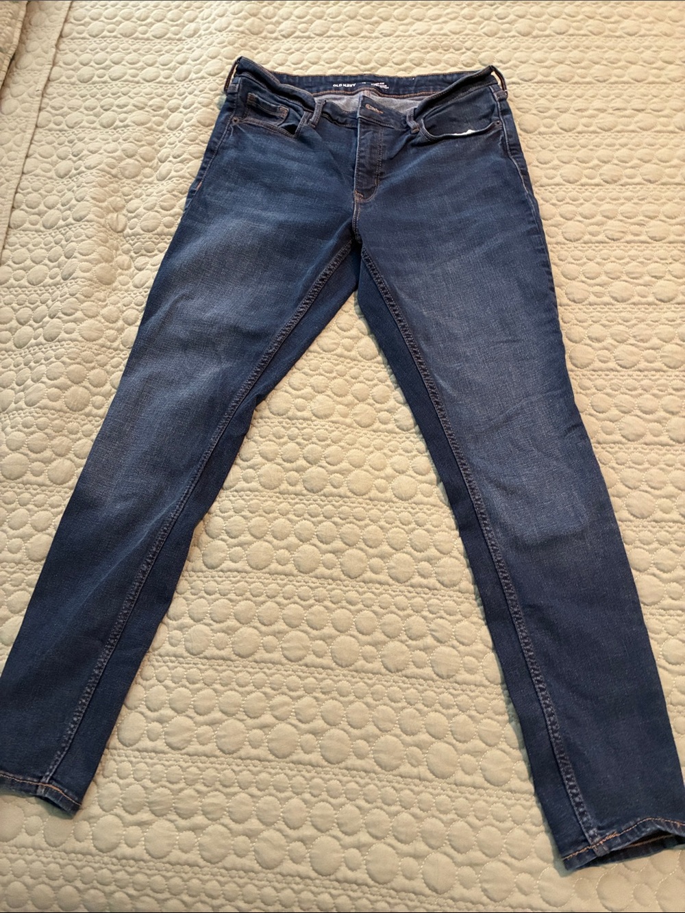 Old Navy Rockstar Dark Blue Women's Super Skinny Jeans